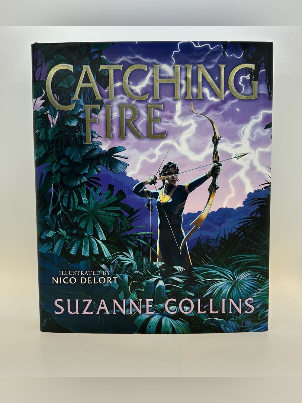 Catching Fire Illustrated 1st Edition the Hunger Games #2 Collins HB Dust Jacket
